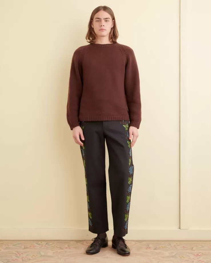 Hot BODE Beaded Concord Trousers Black