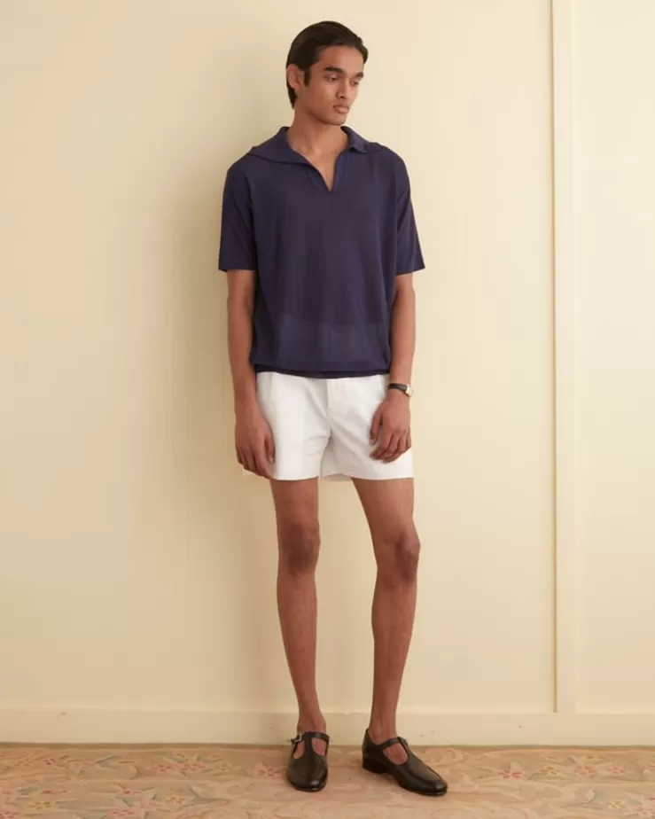 Fashion BODE Boxy Polo Navy