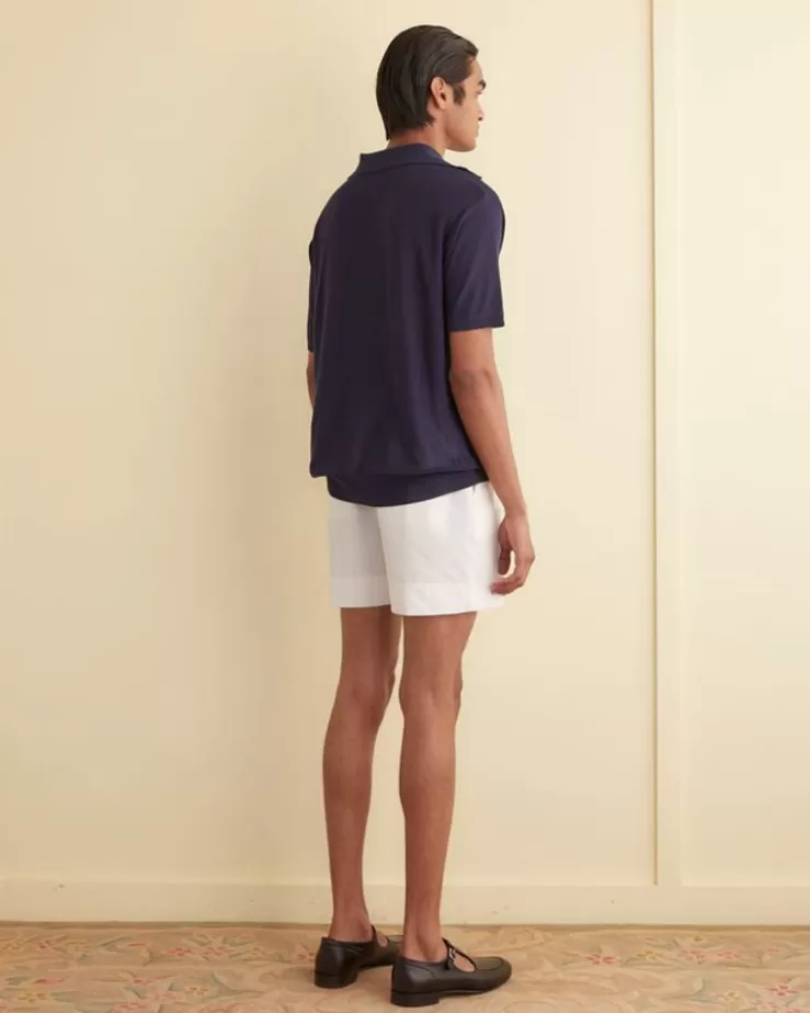 Fashion BODE Boxy Polo Navy