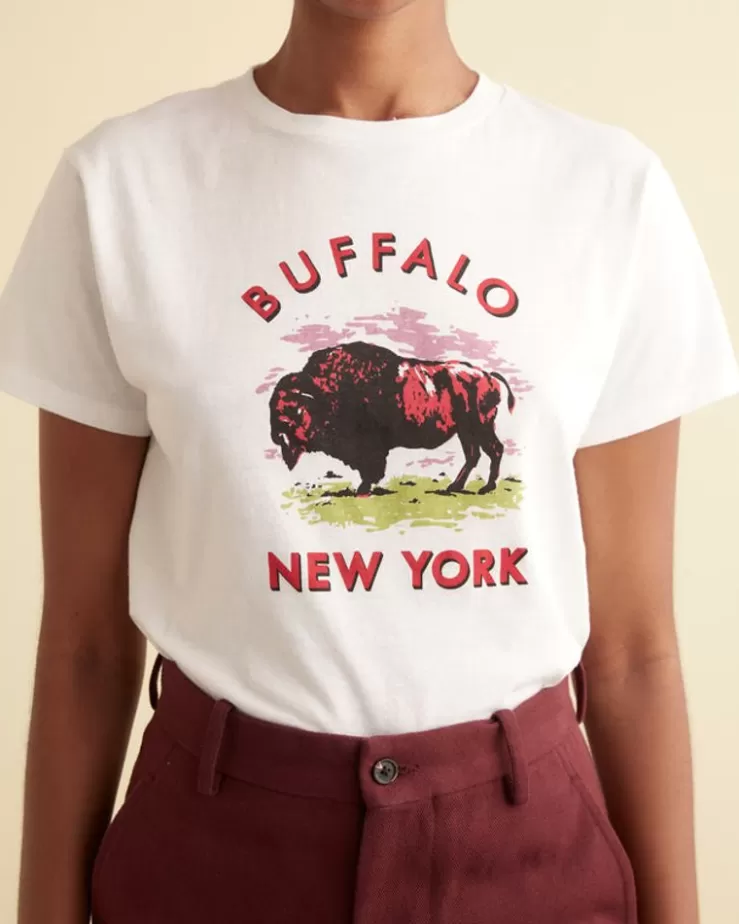 New BODE Buffalo Tee Cream