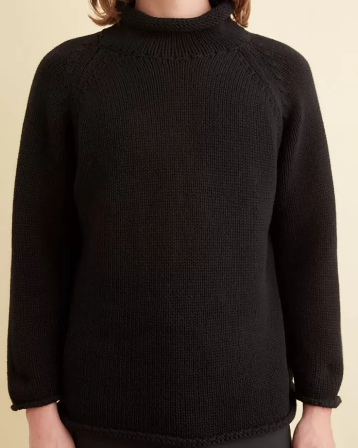 Cheap BODE Cashmere Rollneck Black