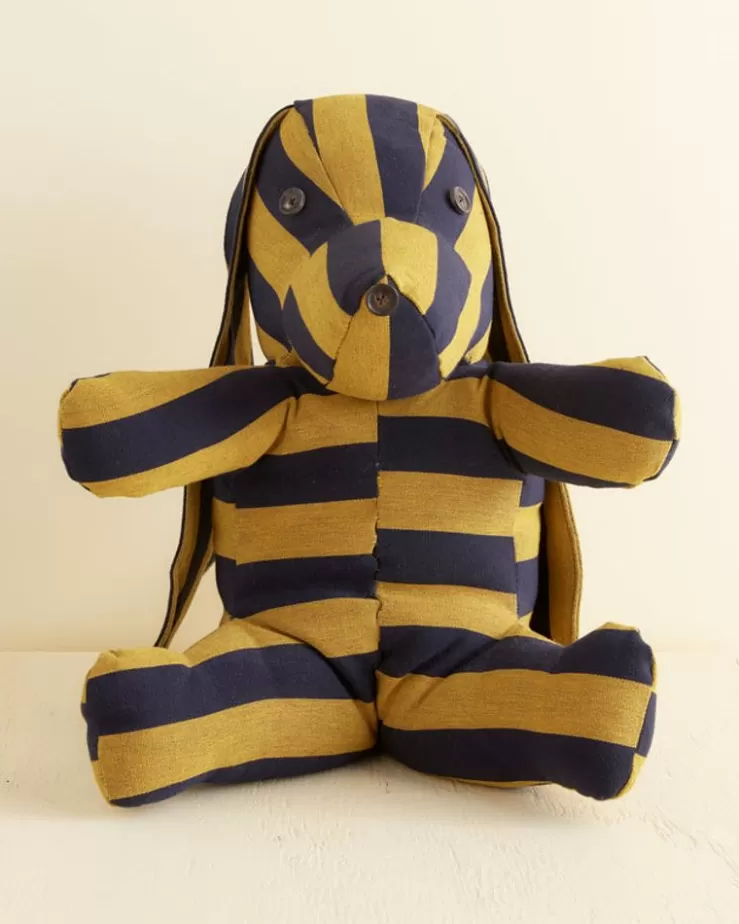 Hot BODE Champlain Stripe Stuffed Dog