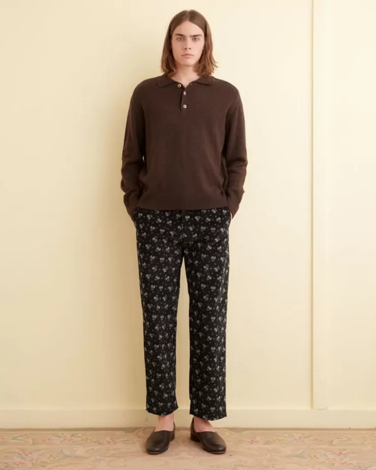 Sale BODE Chicory Corduroy Trousers Black