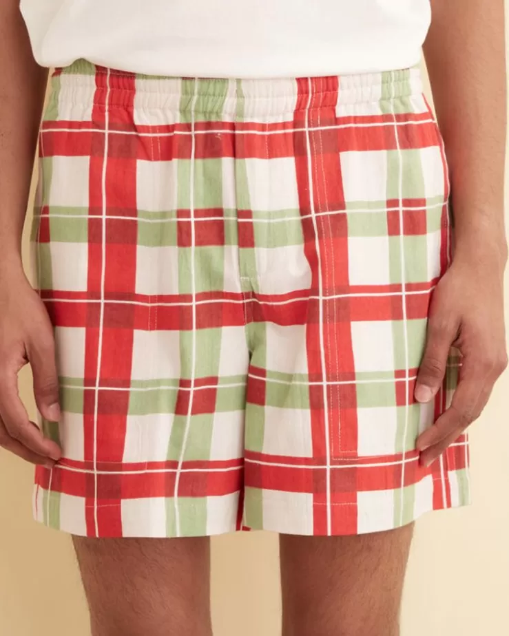 Best BODE Complementary Plaid Shorts