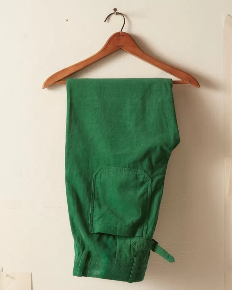 Best Sale BODE Corduroy Standard Trousers Green