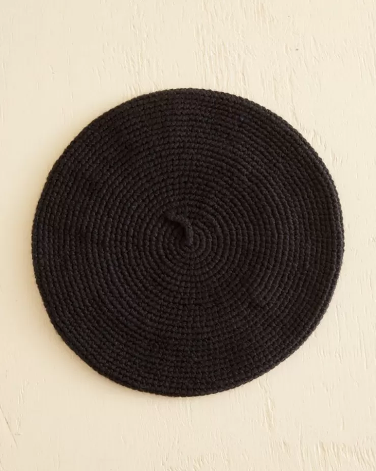 Best Sale BODE Crochet Beret - Black