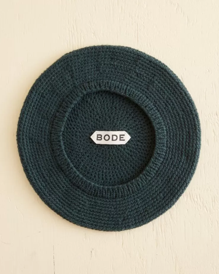 Best Sale BODE Crochet Beret - Green