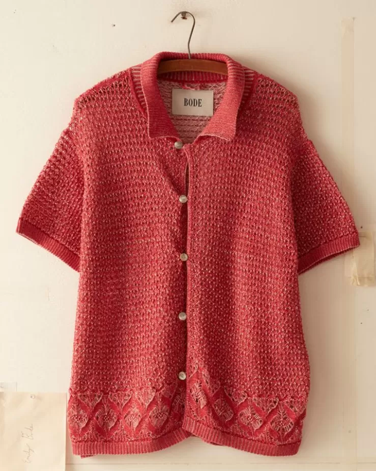 Best BODE Duotone Lace Shirt - Red