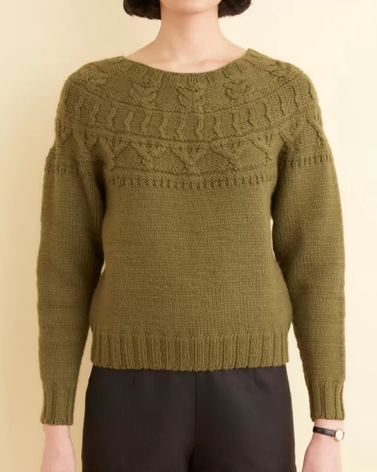 Cheap BODE Field Sweater Green