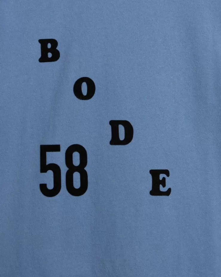 Best BODE Flocked Tee - Blue