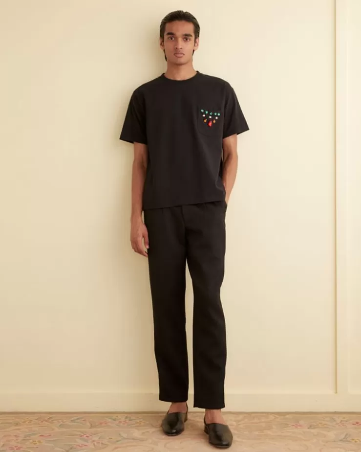 Hot BODE Gem Pocket Tee Black