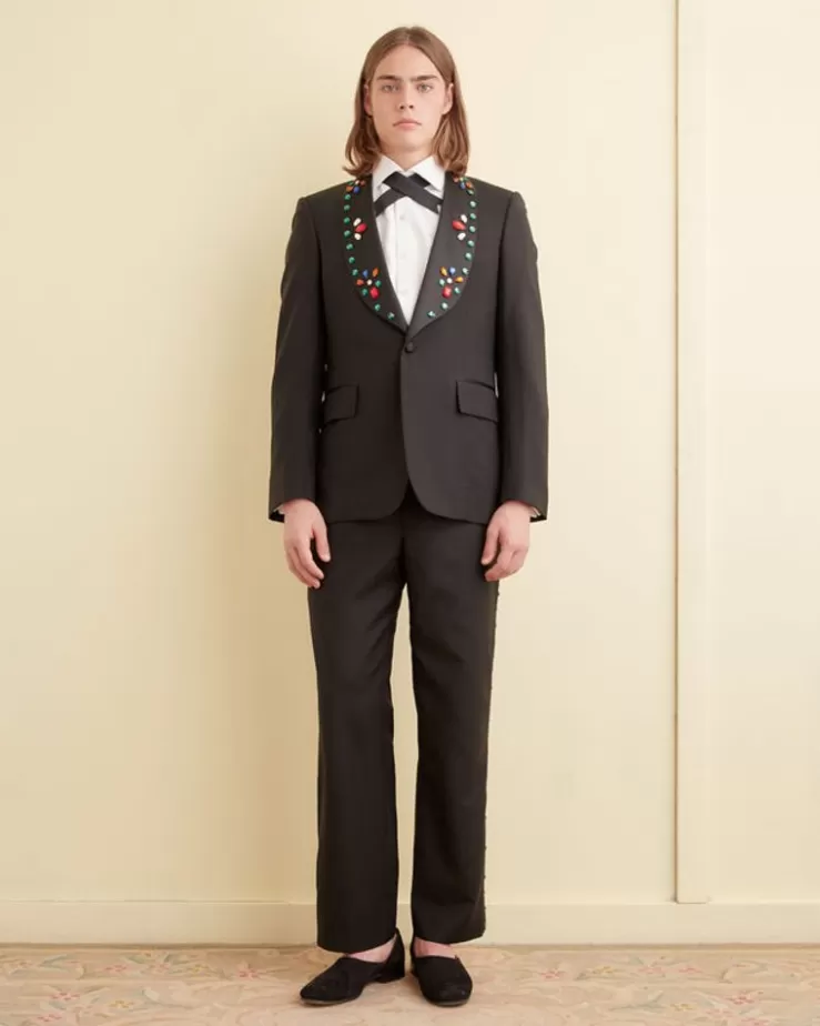 Best BODE Gem Tux Suit Jacket Black