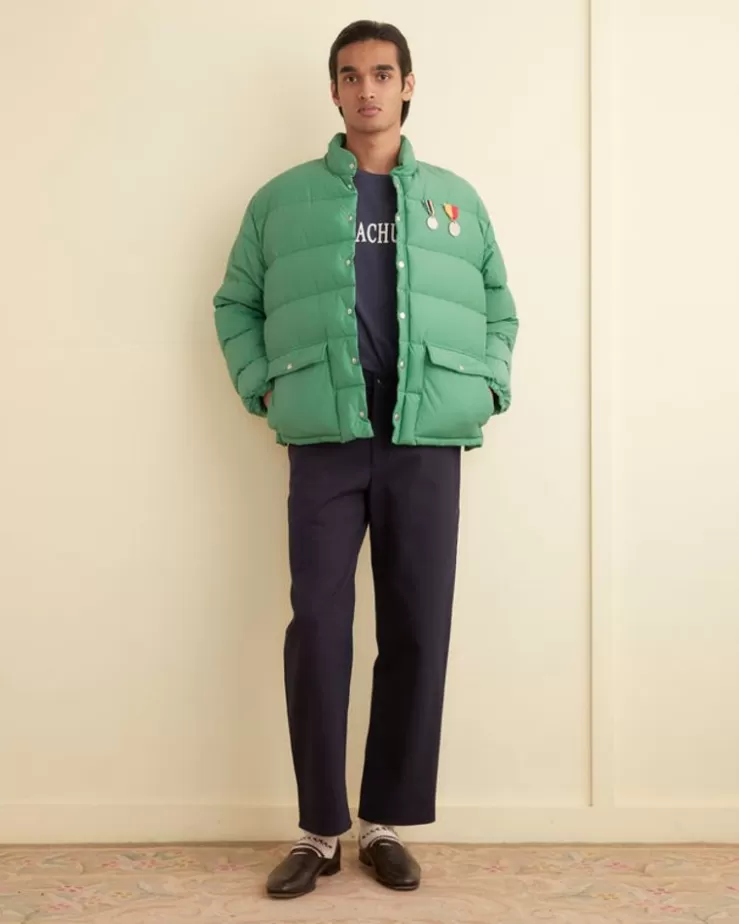 Best BODE Green Burlington Puffer Jacket