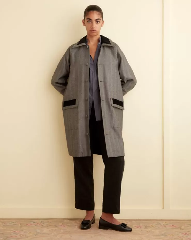 Sale BODE Herringbone Rennie Coat