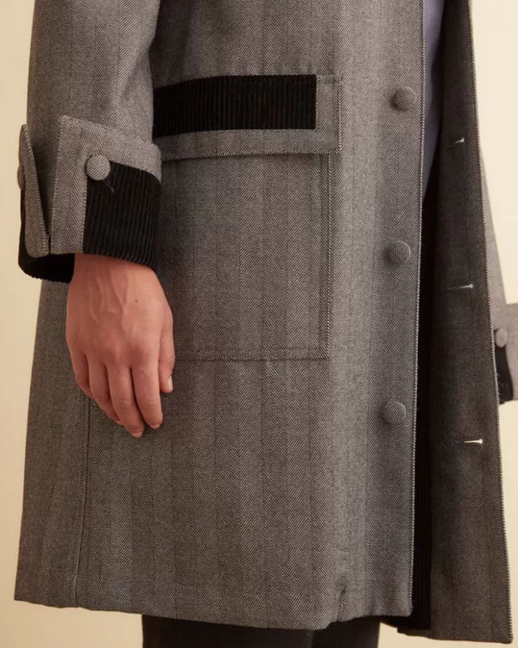 Sale BODE Herringbone Rennie Coat