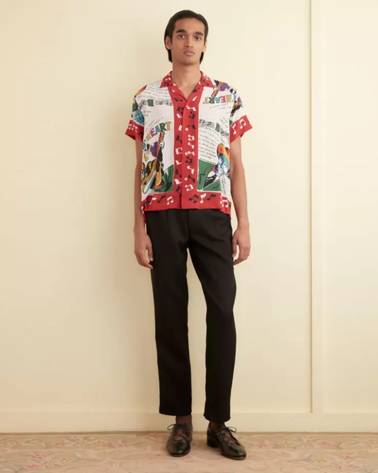 Online BODE Honky-Tonk Short Sleeve Shirt Red