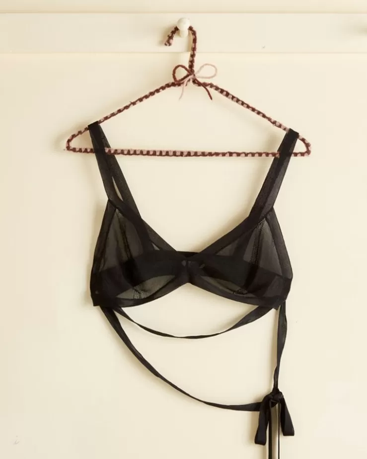 Flash Sale BODE Knit Bra Black