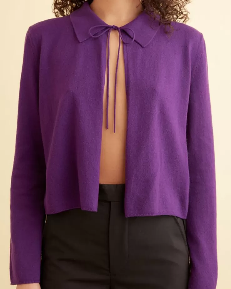 Best BODE Lodge Cardigan Plum