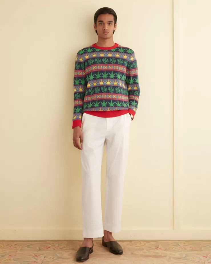 Best BODE Marin Jacquard Sweater Multi