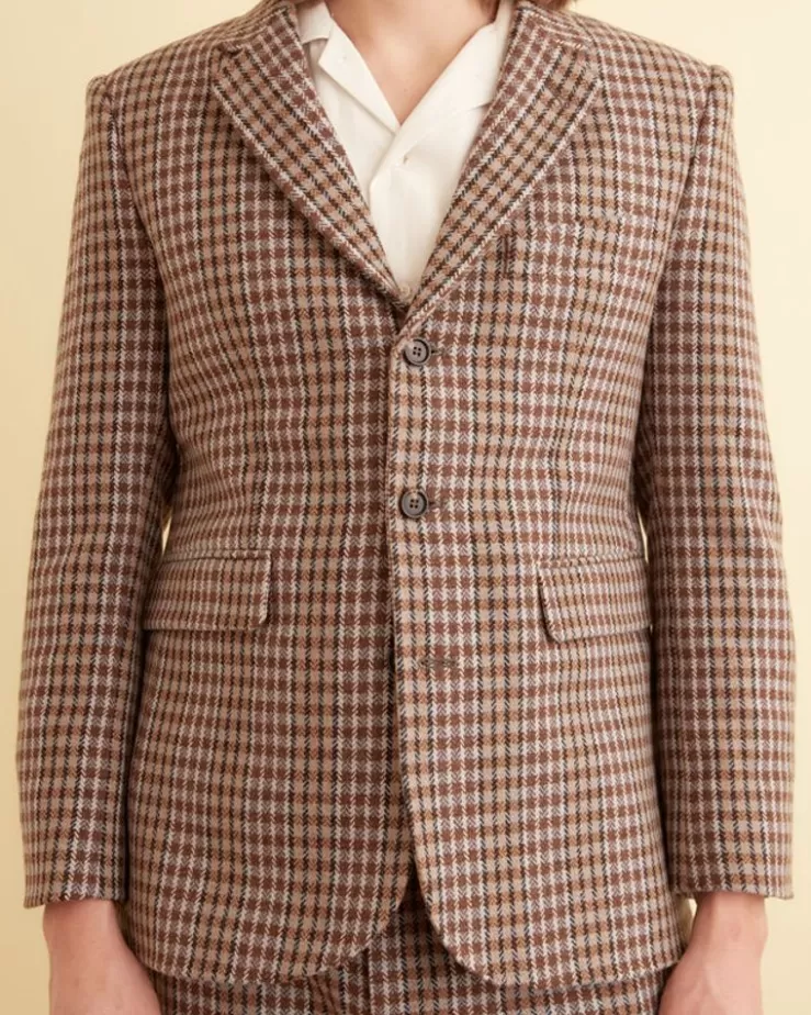 Best BODE Marston Check Suit Jacket Multi