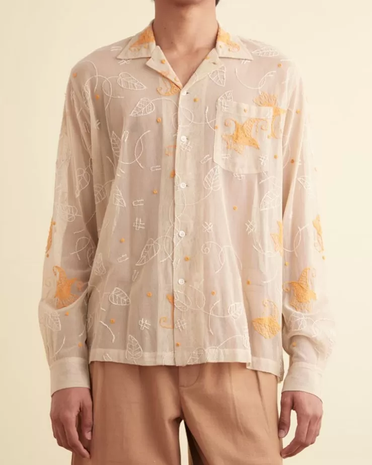 Best BODE Mesh Lilium Long Sleeve Shirt