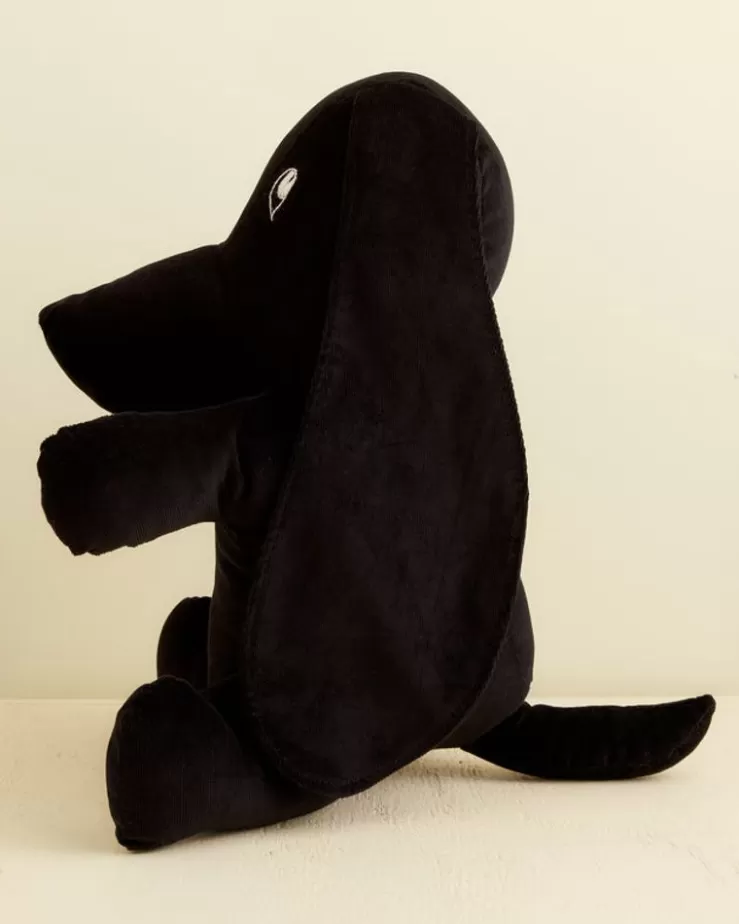 Clearance BODE Midnight Corduroy Stuffed Dog Black