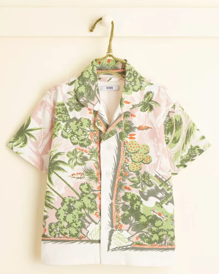 Sale BODE Palm Hotel Kids' Shirt