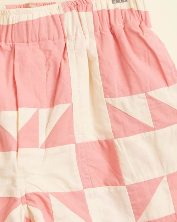 Best BODE Pink Quilt Shorts