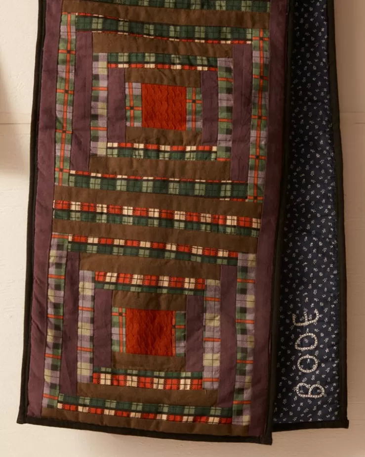 Best BODE Plaid Log Cabin Scarf