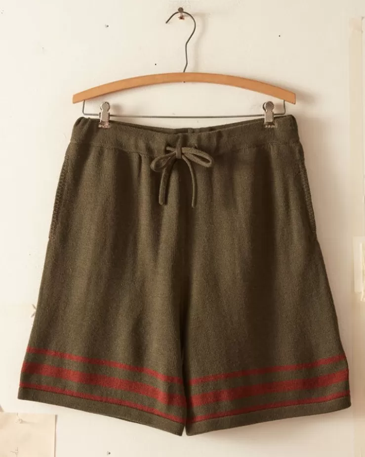 New BODE Pony Lasso Shorts Green