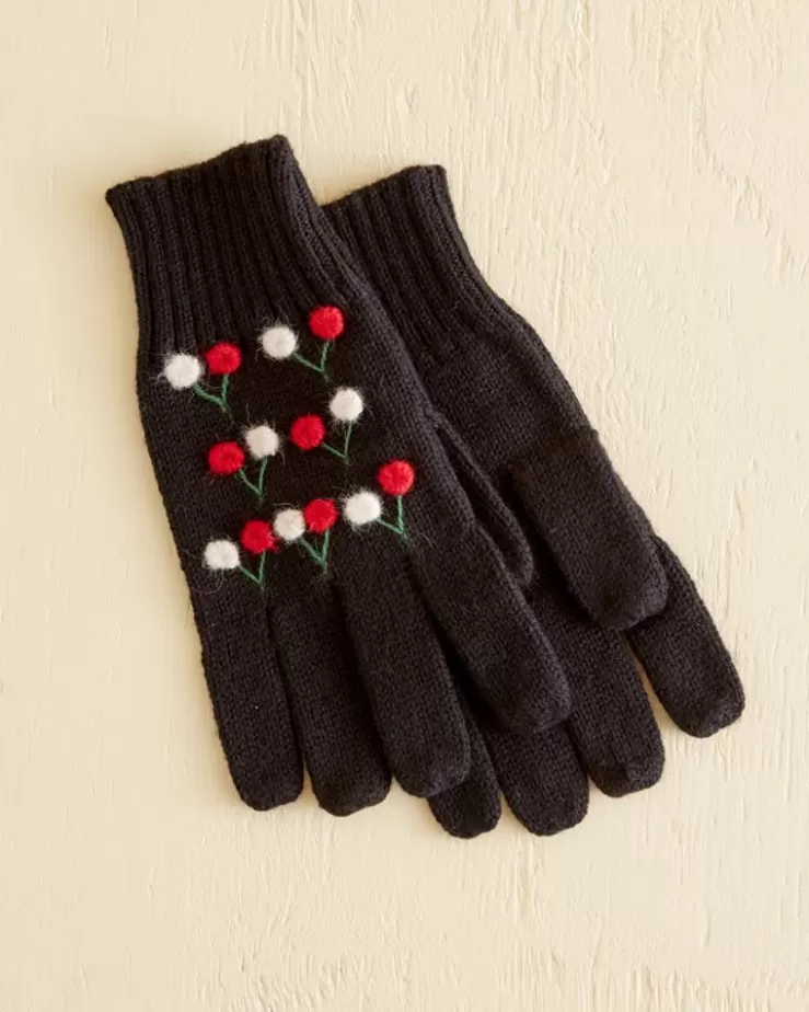 Store BODE Poppy Gloves Black