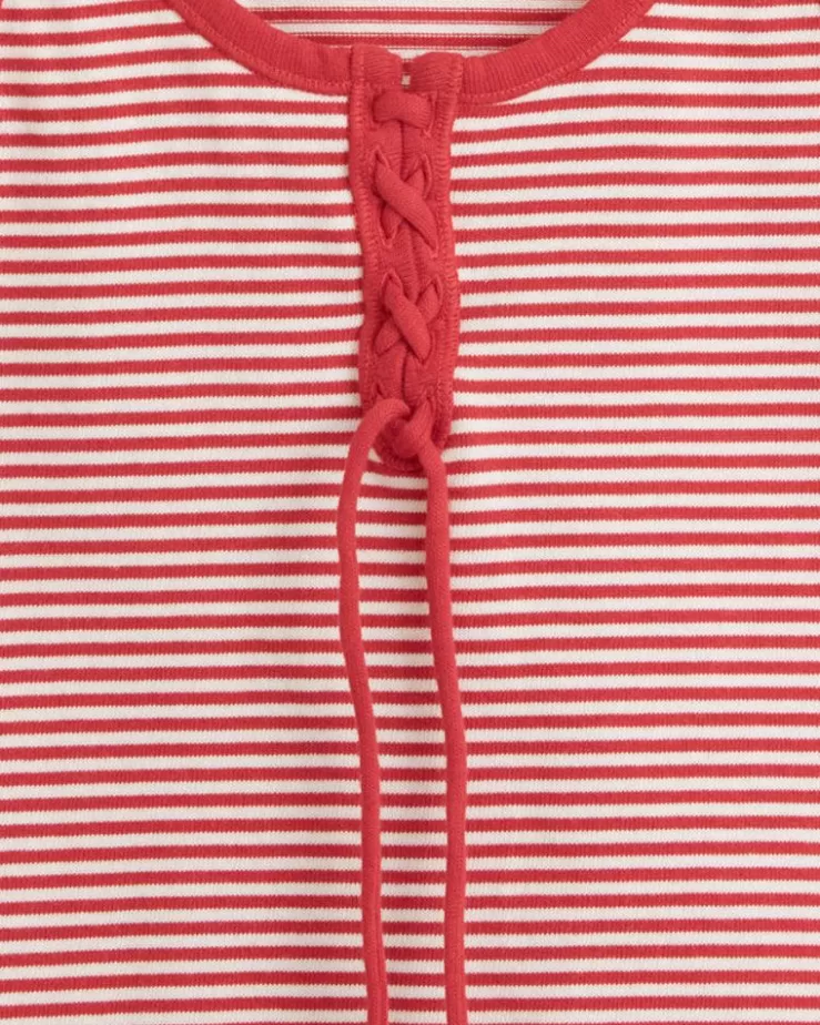 Cheap BODE Revere Stripe Tank Red/Cream