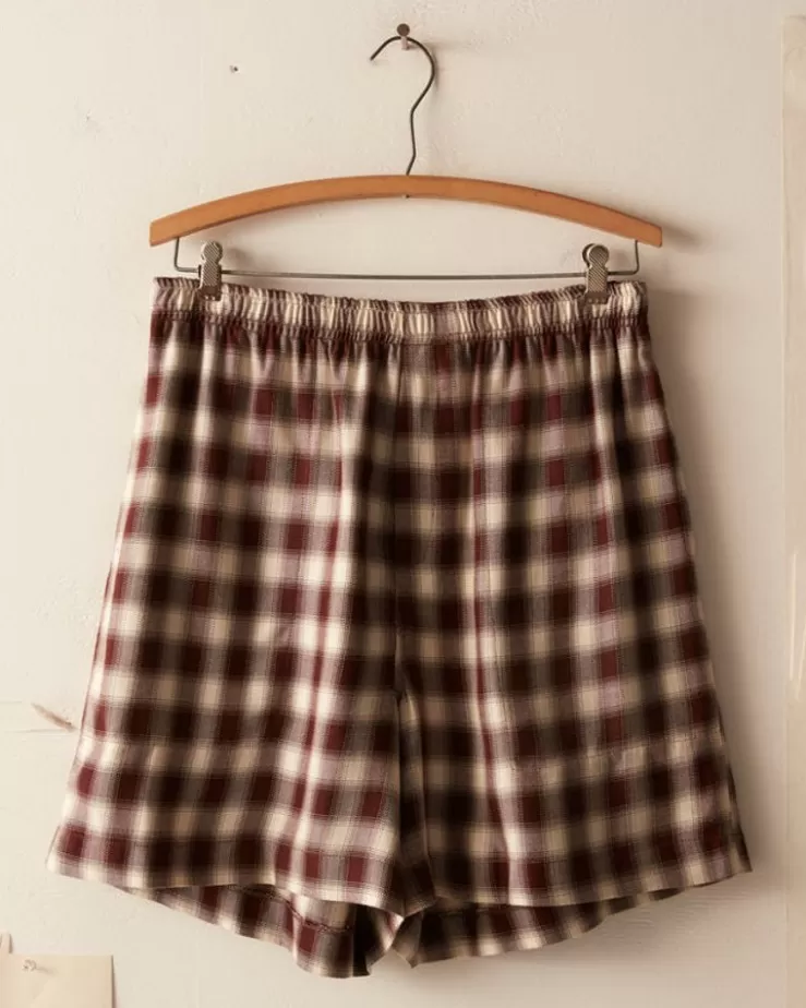 Online BODE Shadow Plaid Rugby Shorts