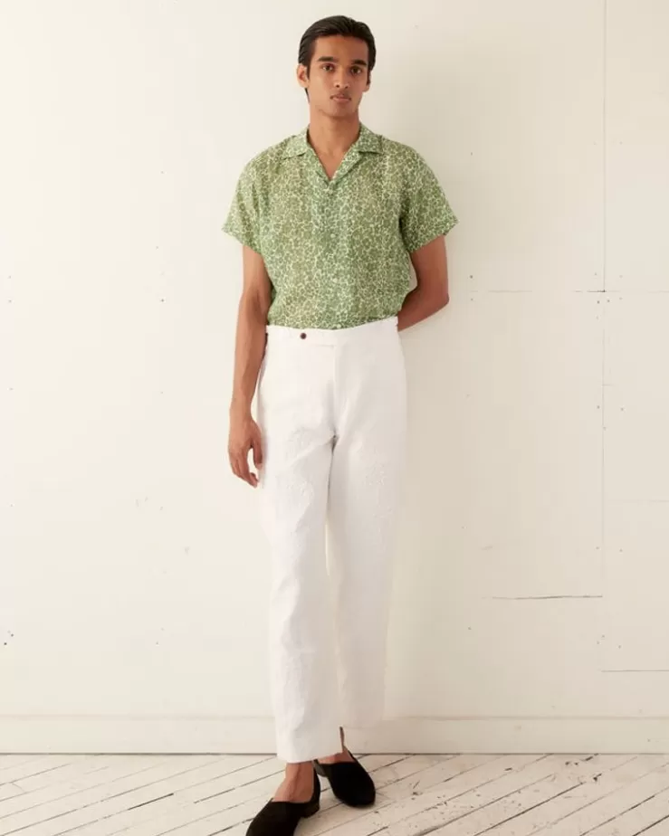 Flash Sale BODE Village Garden Trousers White